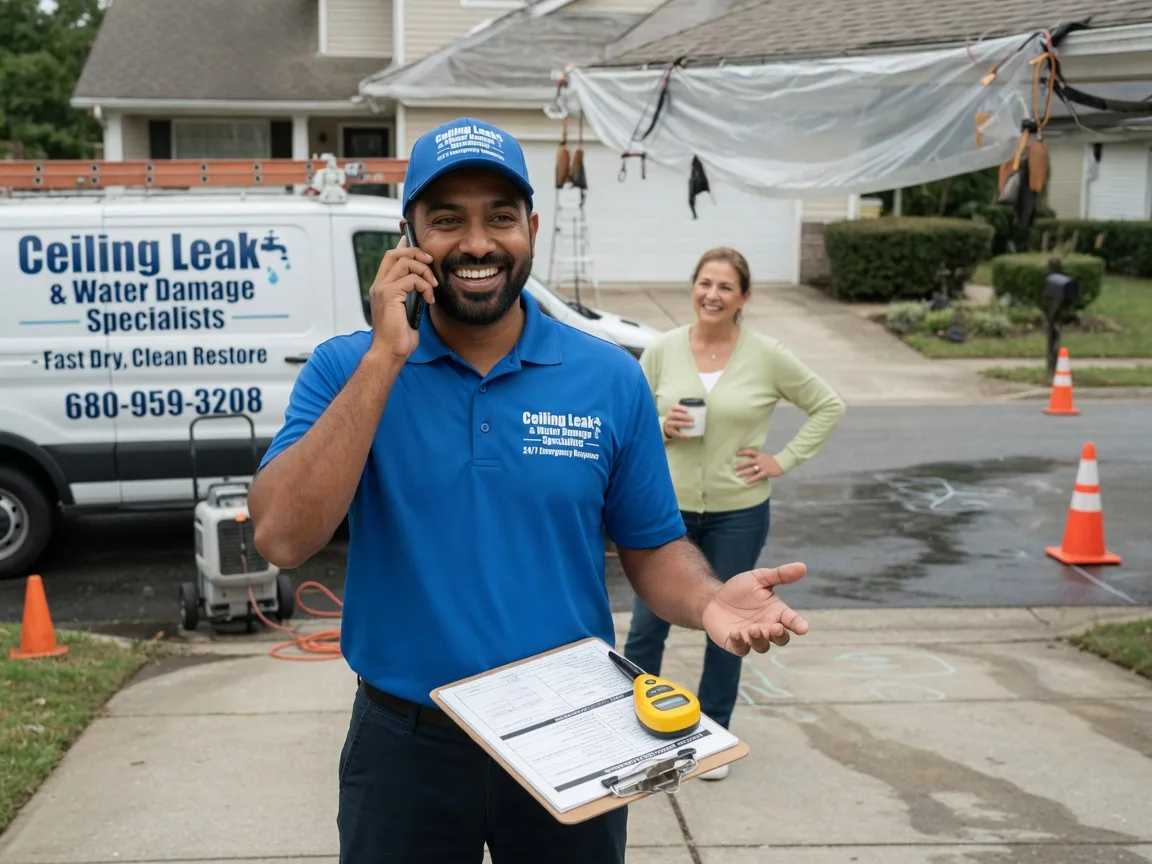 Ceiling Leak Cleanup Belgrade, MO FAQs